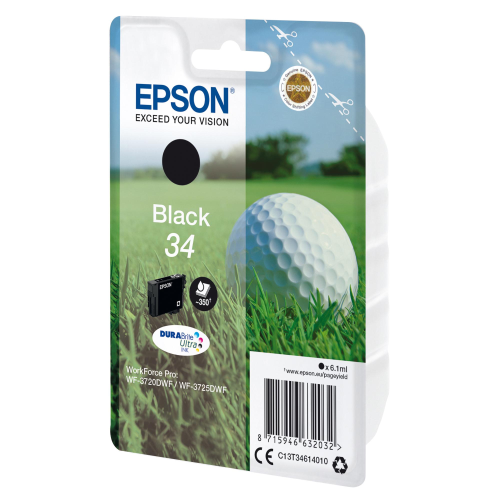 EPSON 34 CARTUCCIA INK 6.1 ML BLACK